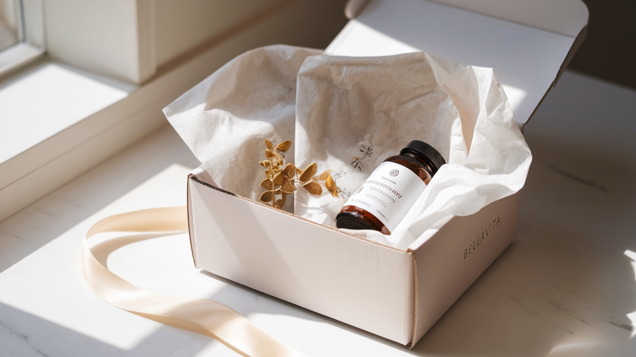 Embalagem de entrega BellaVita
